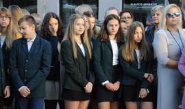 Rugsėjo 1-osios rytas Klaipėdoje