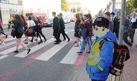 Rugsėjo 1-osios rytas Klaipėdoje