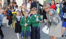 Rugsėjo 1-osios rytas Klaipėdoje