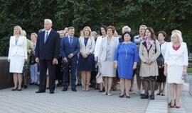 Rugsėjo 1-osios rytas Klaipėdoje