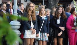 Rugsėjo 1-osios rytas Klaipėdoje