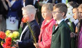 Rugsėjo 1-osios rytas Klaipėdoje