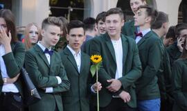 Rugsėjo 1-osios rytas Klaipėdoje