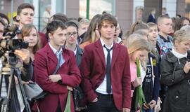 Rugsėjo 1-osios rytas Klaipėdoje