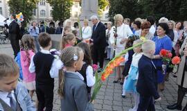 Rugsėjo 1-osios rytas Klaipėdoje