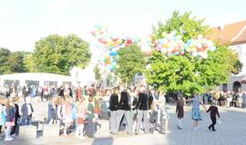 Rugsėjo 1-osios rytas Klaipėdoje