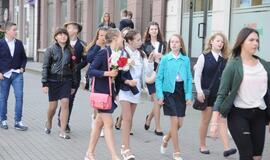 Rugsėjo 1-osios rytas Klaipėdoje