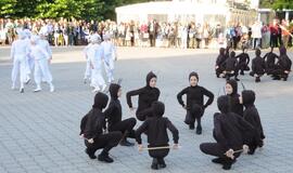 Rugsėjo 1-osios rytas Klaipėdoje