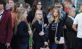 Rugsėjo 1-osios rytas Klaipėdoje