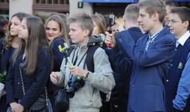 Rugsėjo 1-osios rytas Klaipėdoje