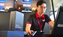 "Samsung" atidėjo "Note 7" prekybą Pietų Korėjoje