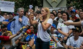 Venesueloje - protestai prieš prezidentą Nikolą Madurą