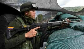 Kolumbijos prezidentas: jau šį mėnesį nustos galioti paliaubos su FARC