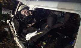 Klaipėdos rajone - automobilių kaktomuša