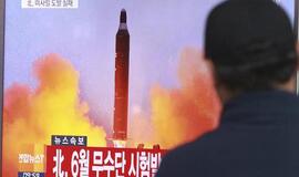 Pranešama apie nepavykusį raketos bandymą Šiaurės Korėjoje