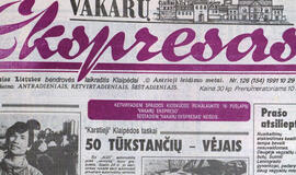 &quot;Vakarų ekspresas&quot;. 1991 10 29