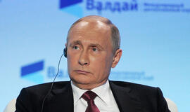 Vladimiras Putinas neigia, kad Rusija kišasi į rinkimus JAV