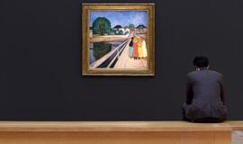 Edvardo Munko paveikslas &quot;Mergaitės ant tilto&quot; aukcione buvo parduotas už 54,5 mln. JAV dolerių