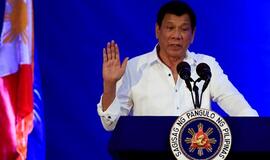 Filipinų prezidentas nori bičiuliautis su Donaldu Trampu ir Vladimiru Putinu