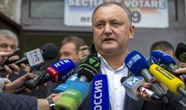 Moldovos prezidento rinkimus laimėjo už suartėjimą su Rusija stojantis socialistų lyderis Igoris Dodonas