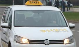 Nuvežęs keleivius taksistas liko be pinigų