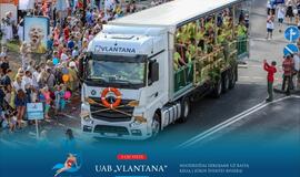 Apdovanoti Jūros šventės eisenos „pirmūnai“