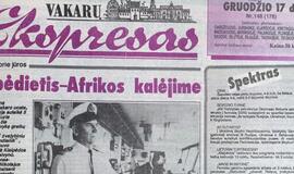 "Vakarų ekspresas". 1991 12 17