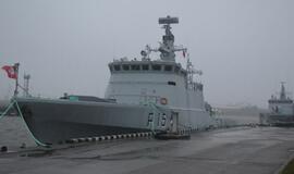 Inauguruos Karinių jūrų pajėgų patrulinį laivą