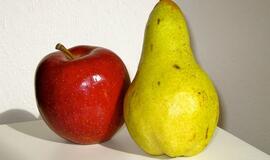 Kas sveikiau – obuolys ar kriaušė?