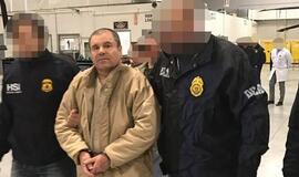 Meksikos narkotikų baronas "El Chapo" perduotas JAV