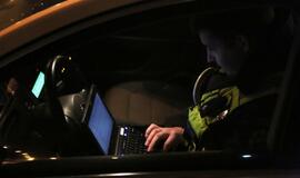 Policijos reidas šeštadienio vakarą