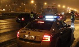 Policijos reidas šeštadienio vakarą