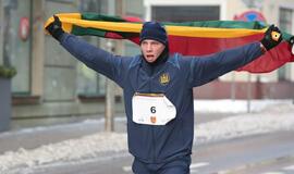 Rekordiniame bėgime Laisvės gynėjų keliais pirmavo latvis