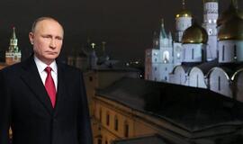 Vladimiras Putinas pasakė patriotinę naujametinę kalbą