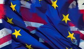 Didžiosios Britanijos parlamentarai pritarė "Brexit" įstatymo projektui