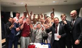 "Lietkabelio" krepšininkai Europos taurės turnyrą užbaigė pergale