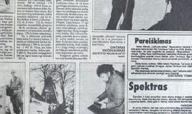 "Vakarų ekspresas". 1992 02 20 ir 22