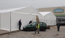 Dalis &quot;Naujojo turgaus&quot; prekiautojų keliasi į laikiną prekyvietę