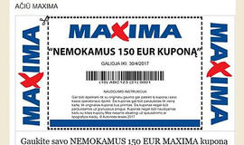 „Facebook" tinkle plinta „Maxima“ kupono virusas