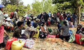 Iš Mianmaro į Kiniją pabėgo tūkstančiai žmonių
