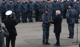 Lietuvos kariai išlydimi į misiją Viduržemio jūroje