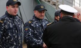 Lietuvos kariai išlydimi į misiją Viduržemio jūroje