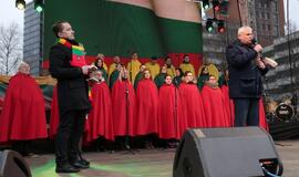 Kovo 11-osios minėjimas Atgimimo aikštėje