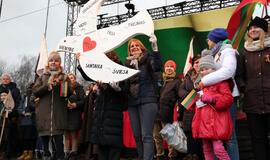 Kovo 11-osios minėjimas Atgimimo aikštėje