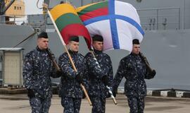 Lietuvos kariai išlydimi į misiją Viduržemio jūroje