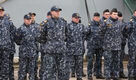 Lietuvos kariai išlydimi į misiją Viduržemio jūroje