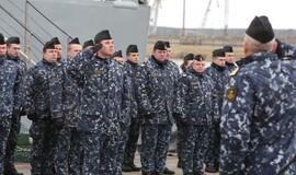 Lietuvos kariai išlydimi į misiją Viduržemio jūroje