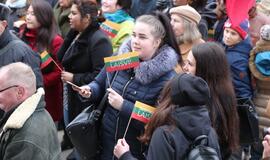 Kovo 11-osios minėjimas Atgimimo aikštėje