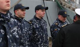 Lietuvos kariai išlydimi į misiją Viduržemio jūroje