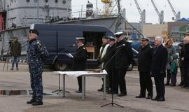 Lietuvos kariai išlydimi į misiją Viduržemio jūroje